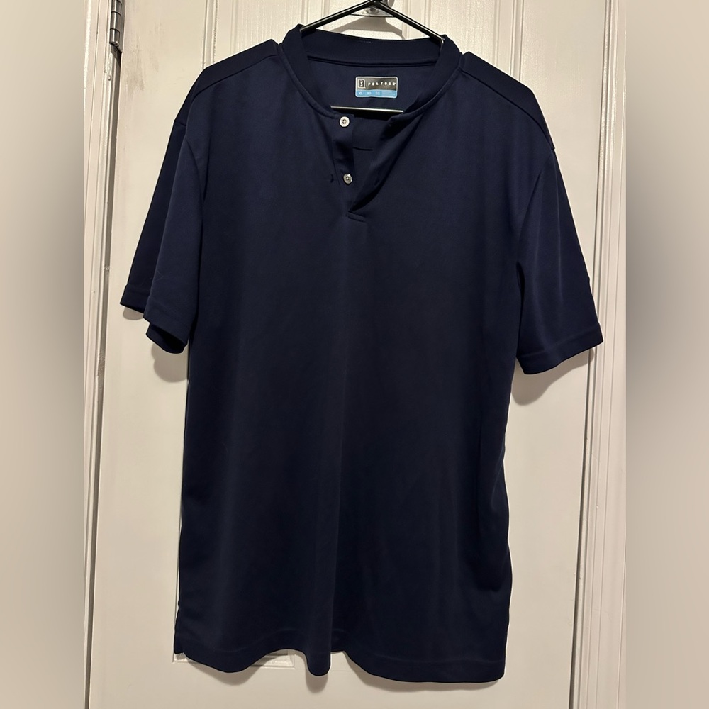 PGA Tour Men's Navy Polo Shirt